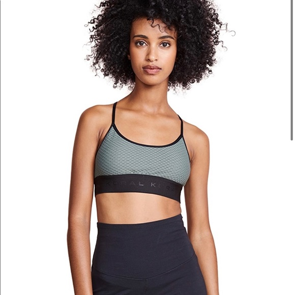 NWT Koral Sweeper Netz Sports Bra in Agave - Picture 10 of 12